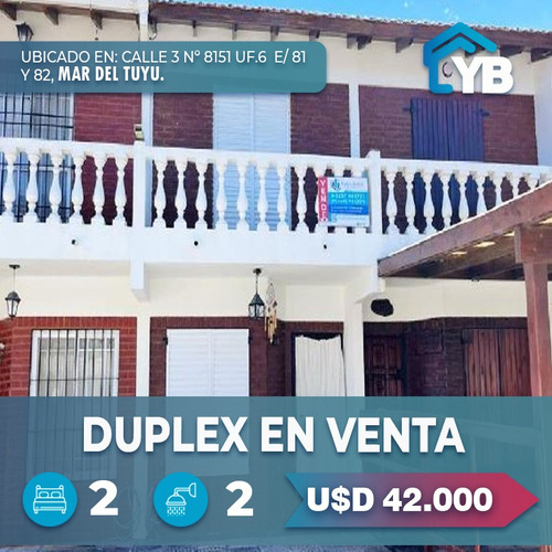 Duplex En Venta En Mar Del Tuyu