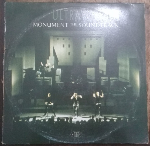 Lp Vinil Ultravox Monument The Soundtrack Ed. Portugal 1984