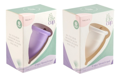 2 Copas Menstruales Lifecup - Unidad a $85405