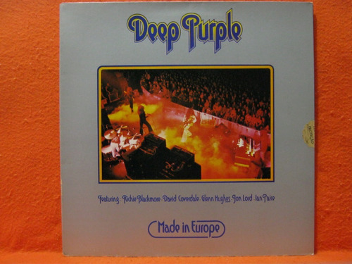 Deep Purple Made In Europe - Lp Disco De Vinil