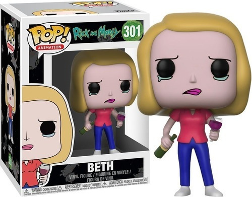 Funko Pop 301 Rick & Morty Beth Playking