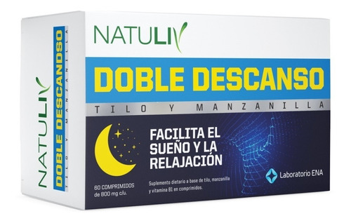 Suplemento en comprimidos Natuliv  Doble Descanso