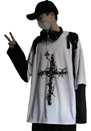 Poleras goticas online mujer
