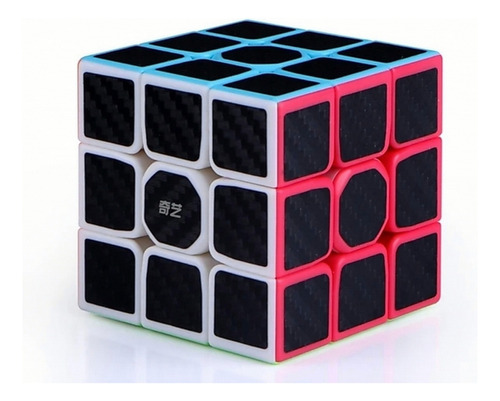 Cubo Rubik Fibra De Carbono 3x3 Original Qiyi Warrior W 