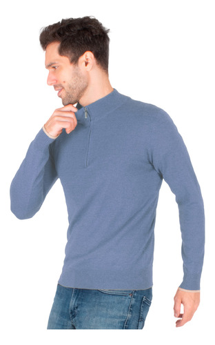 Suéter Alto Algodón Hombre Generra Sw429804 Otoño