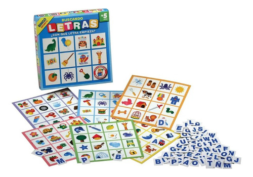 Juego De Mesa Buscando Letras  Ruibal Original 