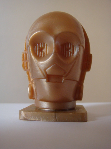 Star Wars - Cabeza De C3po - 6 Cm De Altura