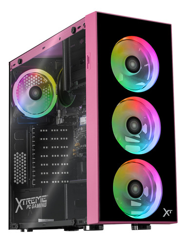 Xtreme Pc Gaming Amd Radeon 780m Ryzen 7 8700g 32gb Ddr5 Ssd 1tb Wifi Dragonfly Pink