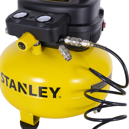Combo Compresor Accesorios Stanley 6 Gal 1hp Sxc210601-b3