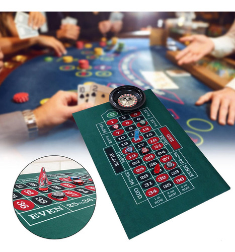 Alfombrilla De De Doble Cara, Para Mesa De Café Y Blackjack