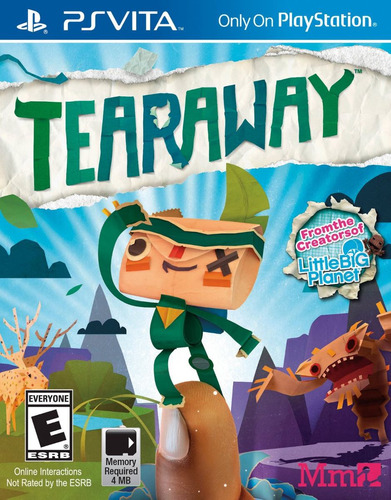 Juego Tearaway Para Psvita Nuevo Fisico Original