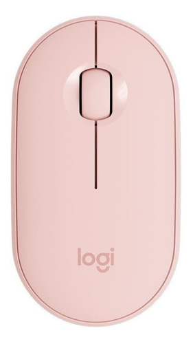 Imagen 1 de 9 de Mouse inalámbrico Logitech  Pebble M350 rosa