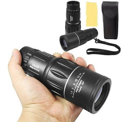 Monóculo Luneta 16x52 Profissional Tático Telescópio