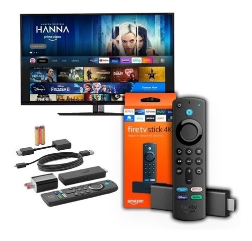 Amazon Fire Tv Stick 4k Tercera Gen 1.5gb De Memoria Ram 8gb