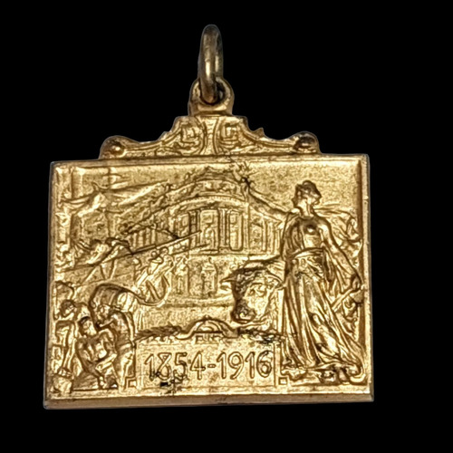 Medalla Bolsa De Comercio De Buenos Aires Año 1916 - 881