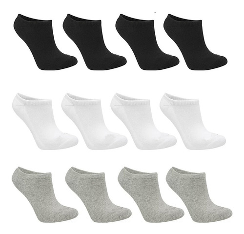 Imagem 2 de 7 de Kit 120 Pares De Meia Soquete