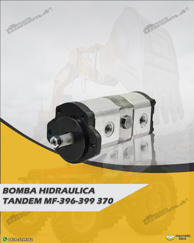 Bomba Hidráulica Tandem Mf-396-399 370