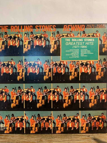 Lp Rolling Stones Rewind Vinilo Miss You  So Cold Angie Nm