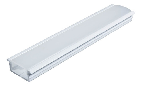 Perfil De Led Embutido Em Alumínio Com Difusor 22mmx8mm 3m Cor da luz Perfil de Led Embutir Branco