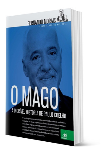 Livro O Mago : A Incrível História De Paulo Coelho Escritor Fernando Morais Novas Páginas 2015 Capa Comum