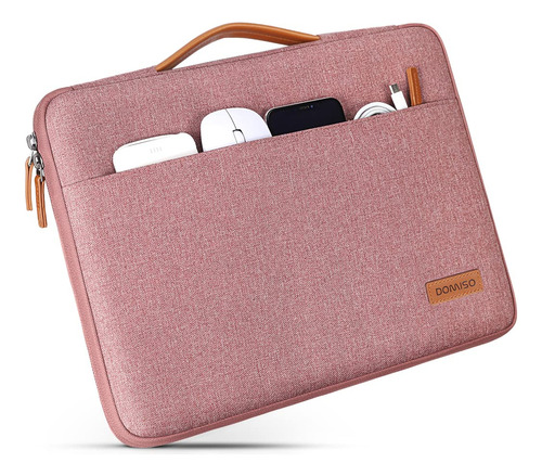 Funda Para Portátil Domiso De 17,3 Resistente Al Agua, Rosa