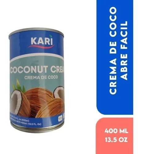 Crema De Coco Kari 400 Ml - mL a $42
