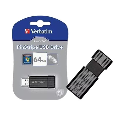 Verbatim 49065 Pendrive De 64gb Sistema Retractil 12mb/s