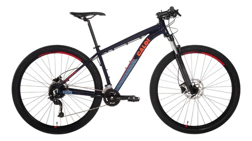 comprar Bicicleta Mtb Aro 29 Caloi Moab 18v Azul Freio Shimano Mt Tamanho Do Quadro 17