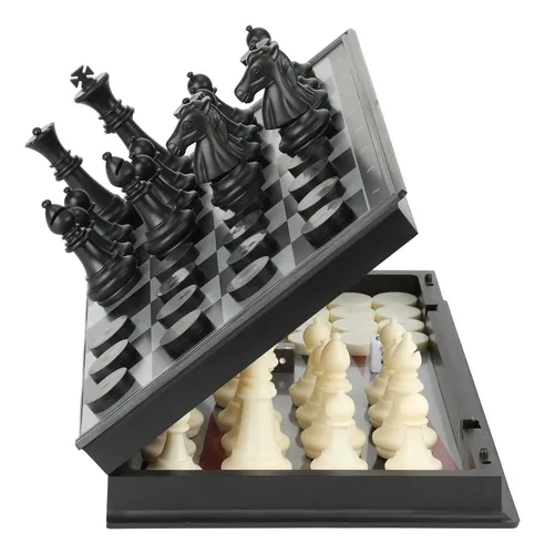 Andux Magnética Juego De Ajedrez Plegable De Madera GJXQ-03 (11.4 X 11.4 Pulgadas Andux Magnética Juego De Ajedrez Plegable De Madera GJXQ-03 (11.4 X 11.4 Pulgadas