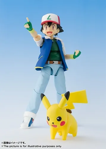 Pokemon Ash Ketchum Satoshi S.h. Figuarts ( Original) Bandai