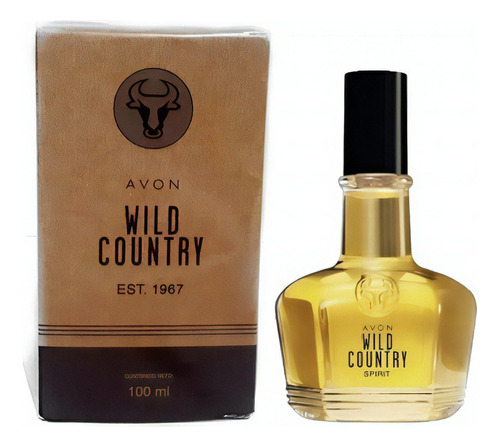 Perfume Wild Country Avon Caballero Ori - mL