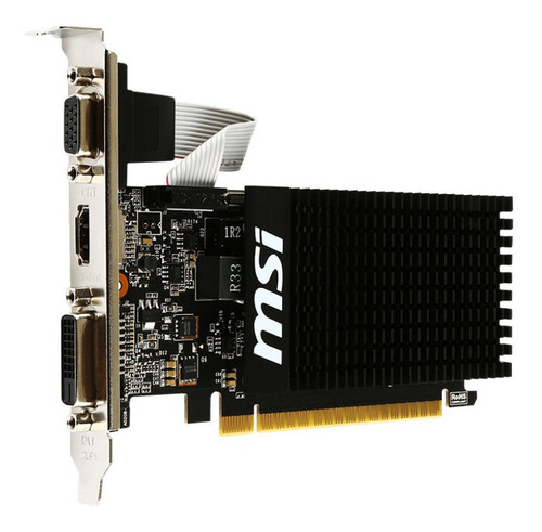 Msi Placa Grafica Gt 710 1gb Ddr3 Vga Dvi Hdmi Pcie