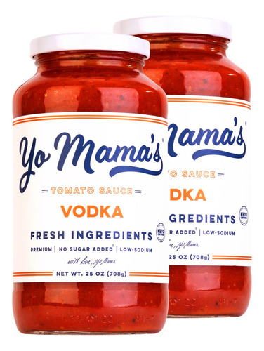 Yo Mama's 2Pack Salsa Velvety Vodka 708g