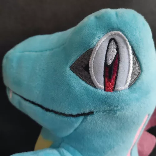 Pelúcia Pokemon Totodile Importada Crocodilo Tipo Água 19 Cm em