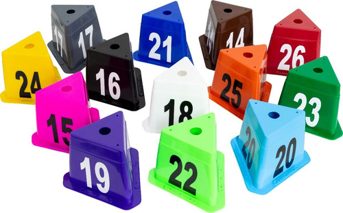 20 Conos De Identificación Residencial Tots-02 Javaz Team