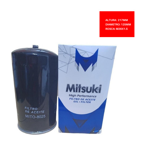 Filtro Aceite Mitsubishi (trucks And Buses) Fk 617 1995 1995