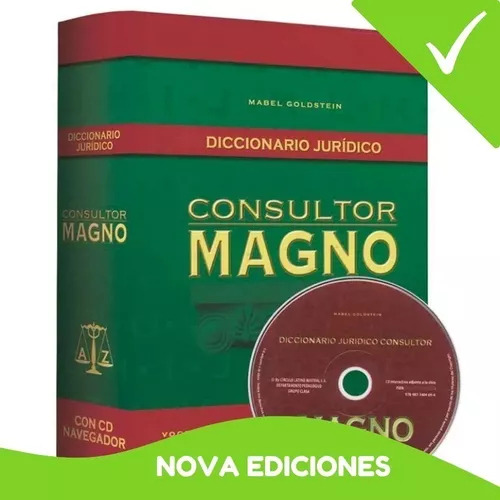 Diccionario Jurídico Consultor Magno. Nuevo Y Original.