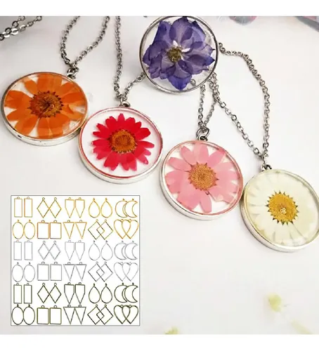 60pcs)geometric Resin Borders | MercadoLivre