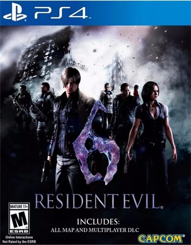 Resident Evil 6 Hd Ps4 Fisico Sellado Original Ade