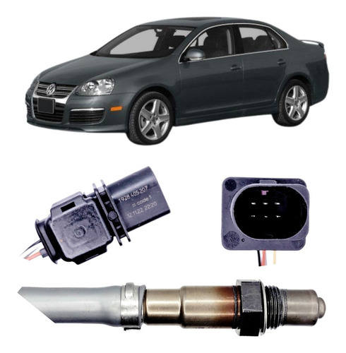 Sensor Oxigeno Vw Bora Beetle Jetta A6 2.5 2.0 Co2 Control