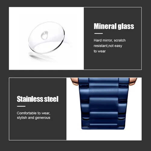 Reloj Cuarzo Casual Curren Luminous Steel Belts