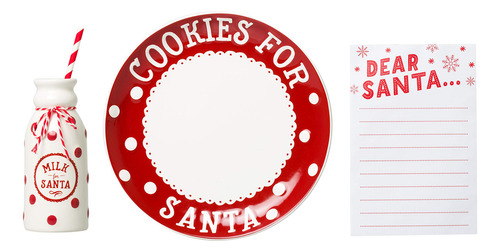 Pearhead Juego De Galletas De Navidad Para Plato De Papá