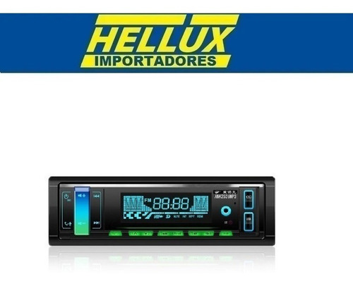 Radio Auto Quantum 1 Din Frente Desmontable Mp4/aux/usb/sd