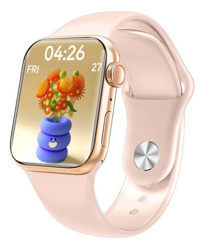 Reloj Smartwatch M9 Mini Dorado Mujer Niños Llamadas Android