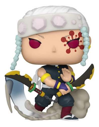 Funko Demon Slayer Pop! Tengen Uzui With Nichirin Cleavers