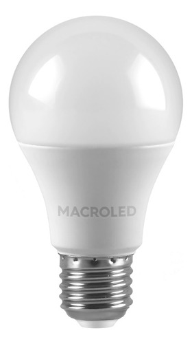 Lampara Bulbo Led 11,5w E27 220v Macroled Bajo Consumo