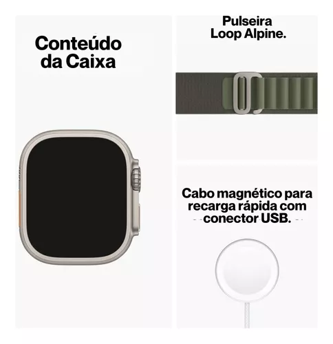 Relógio Smartwatch Ultra Series 9 Pro Original Gps + Ligação