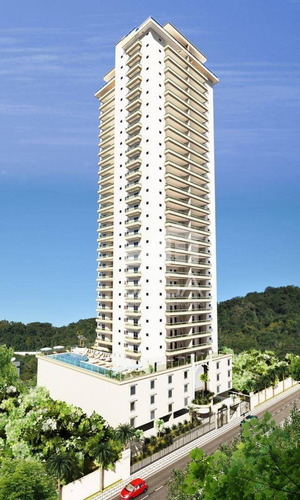 Imagem 25 de 30 de Uma Das Melhores Vistas Da Cidade! Apartamento Com 3 Dormitórios À Venda, 147 M² Por R$ 1.550.000 - Canto Do Forte - Praia Grande/sp - Ap4000