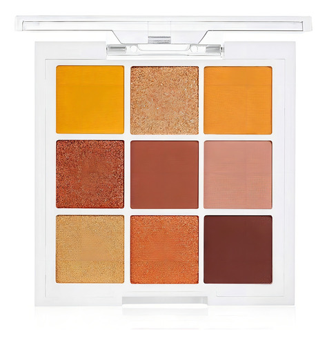 Paleta de sombras de olhos Honey Bee Lottie London de 9 tons, cor de sombra amarela