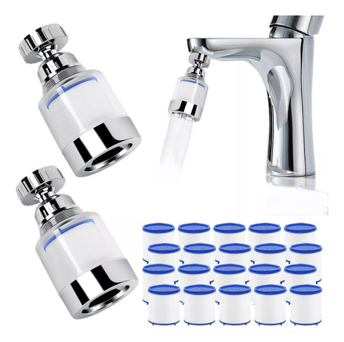 2pcs Filtro De Agua Para Llave Filtración De Llave De Cocina
